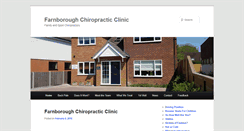 Desktop Screenshot of farnborough-chiropractic.co.uk